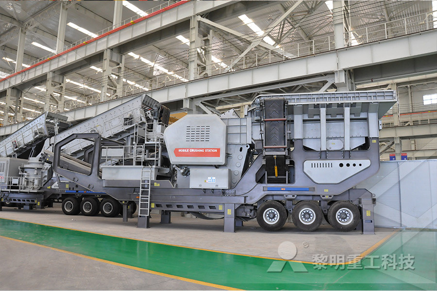 portable track type rock crusher